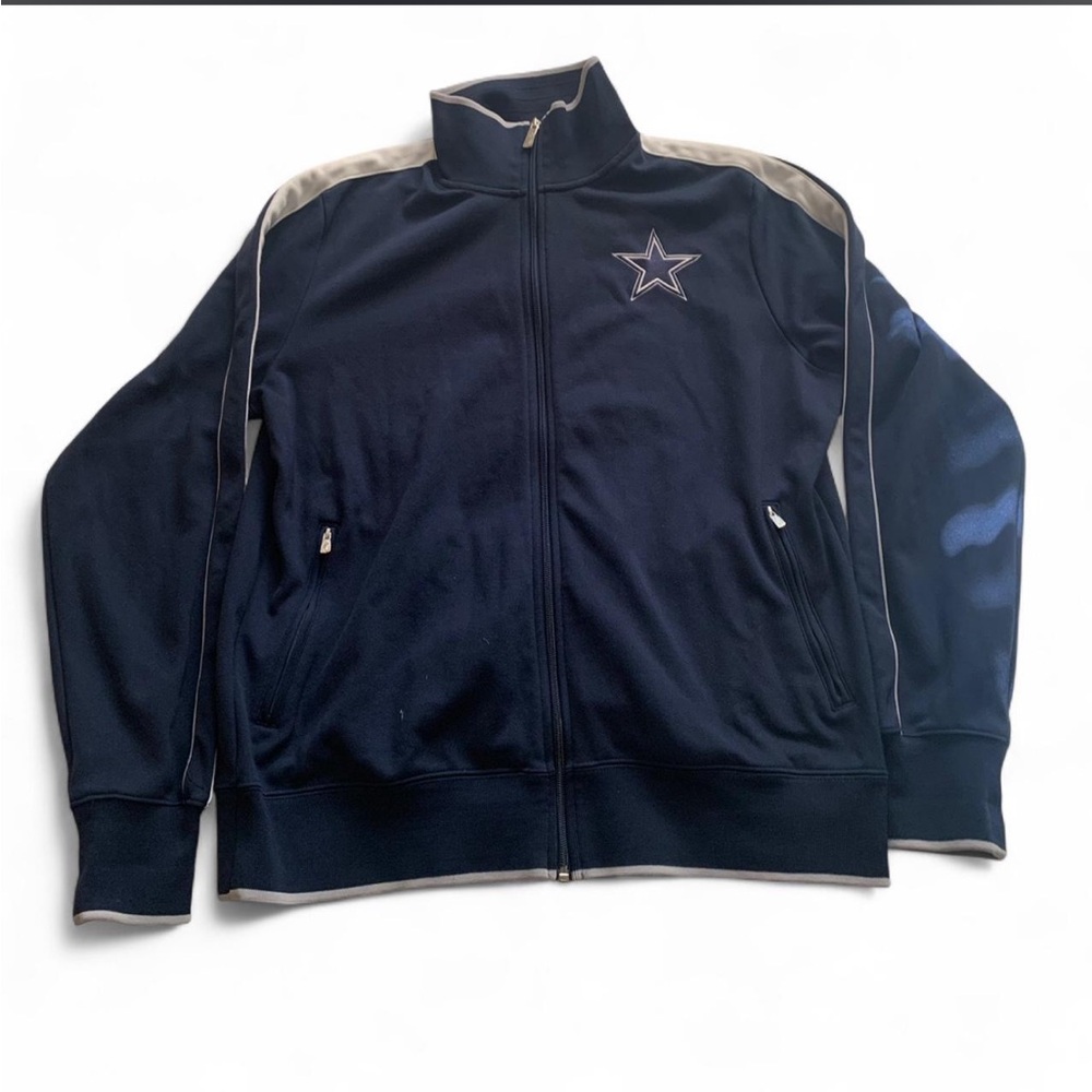 Dallas Cowboys Nike Jacket Navy with White Accents